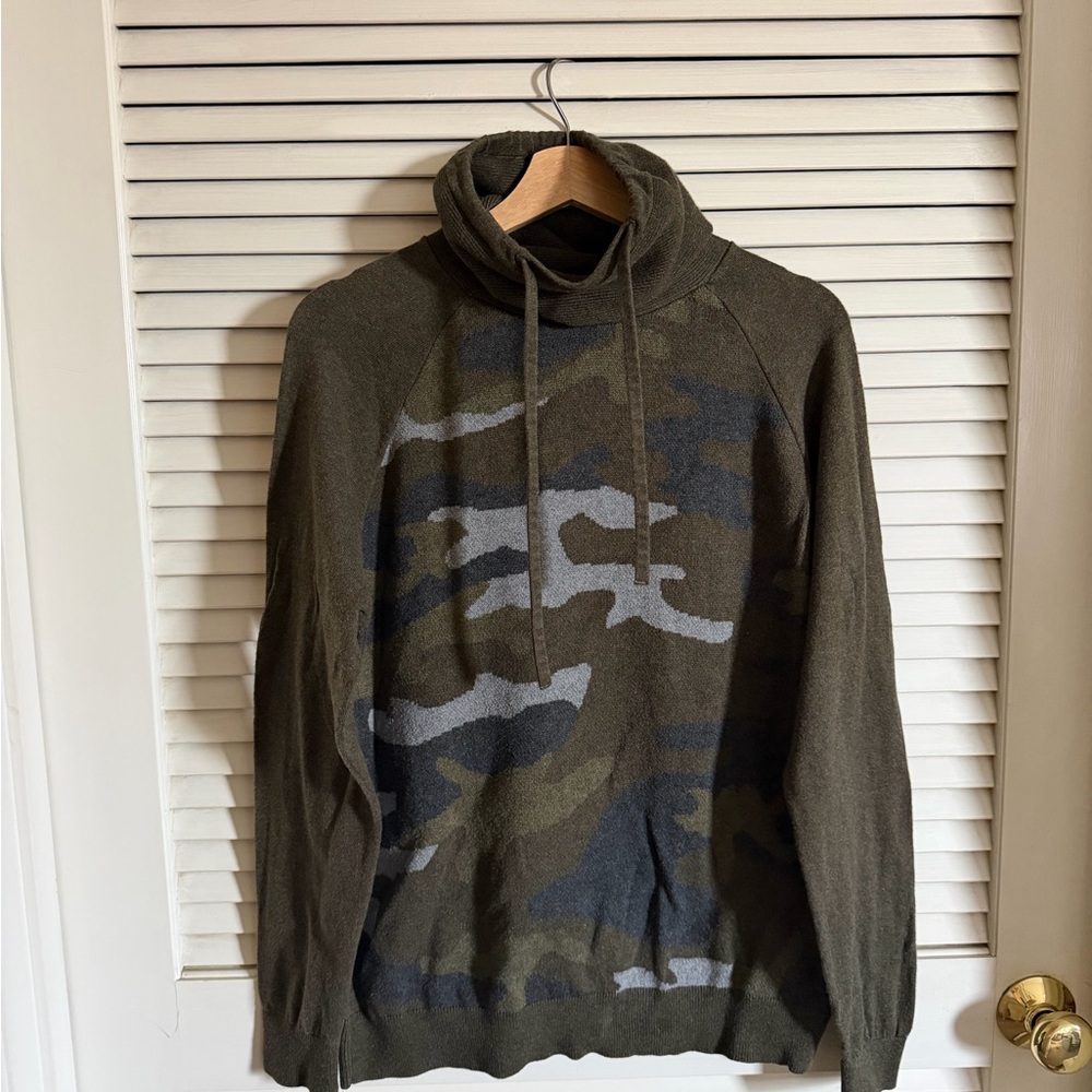 Express Olive Knit Sweater